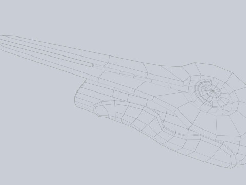 Scifi arm blade 3D 模型