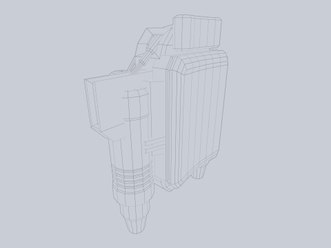 Scifi Jetpack Modello 3D