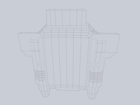 Scifi Jetpack Modello 3D