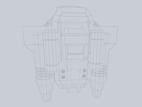 Scifi Jetpack Modello 3D