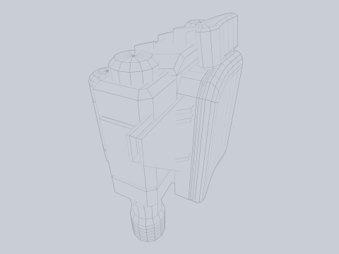 Scifi Jetpack 3D Model
