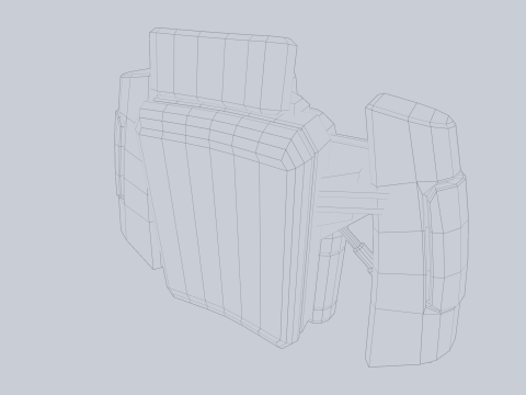 Scifi Jetpack 3D 模型