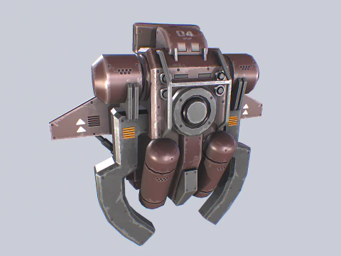 स्किफ़ि जेटपैक 3D मॉडल