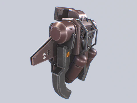 स्किफ़ि जेटपैक 3D मॉडल