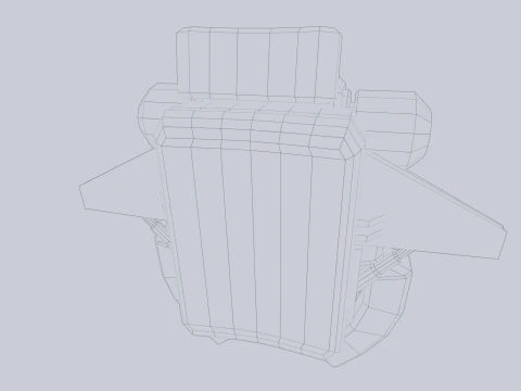 स्किफ़ि जेटपैक 3D मॉडल