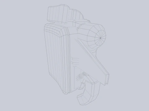 स्किफ़ि जेटपैक 3D मॉडल