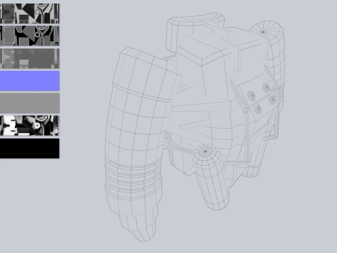Scifi Jetpack 3D Model