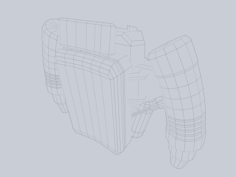 Scifi Jetpack 3D Model
