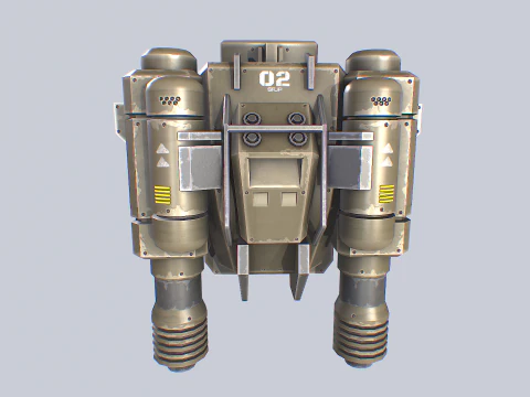 Collezione Scifi Jetpack Modello 3D