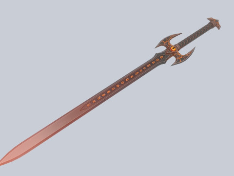 Ember sword 3D Model
