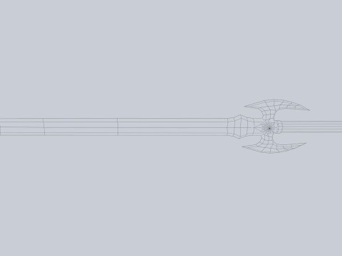 Ember sword 3D Model