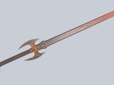 Ember sword 3D Model