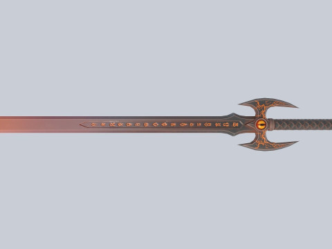 Ember sword 3D Model