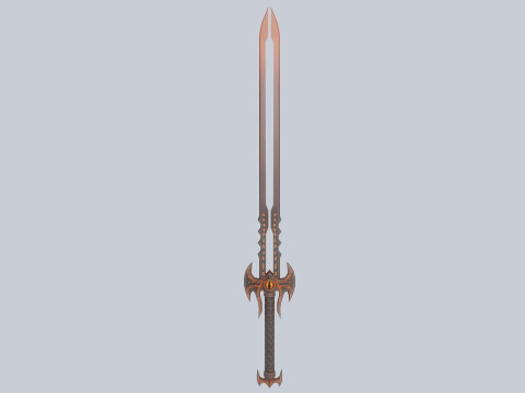 Ember sword Model 3D