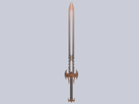 Espada de brasa Modelo 3D