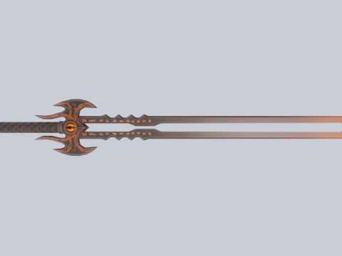 Ember sword Model 3D