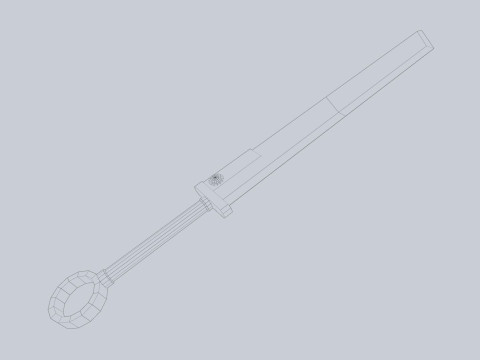 Ember sword Model 3D