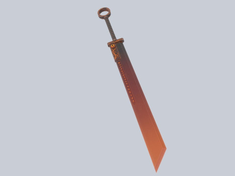 Ember sword Model 3D