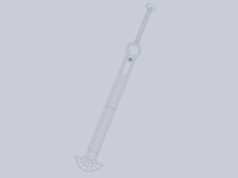 Ember sword 3D Model