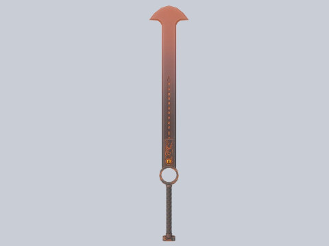 Ember sword 3Dモデル