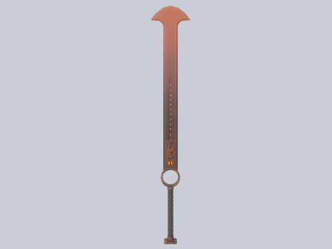 Ember sword 3D Model