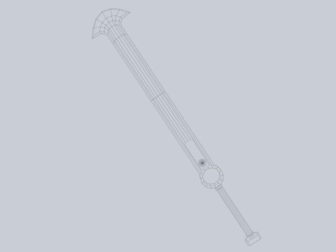 Ember sword 3Dモデル