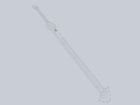 Ember sword 3Dモデル