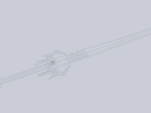 Ember sword 3D Model