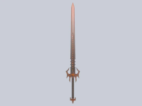 Ember sword 3D Model