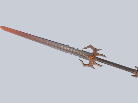 Ember sword 3D Model