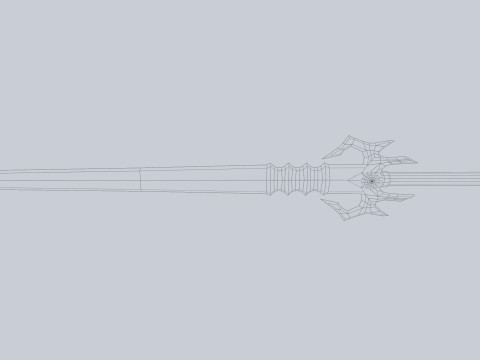 Ember sword 3D Model
