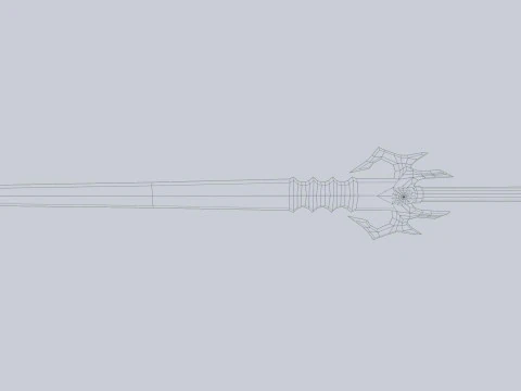 Ember sword 3D Model