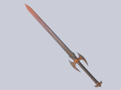 Ember sword collection 3D Model