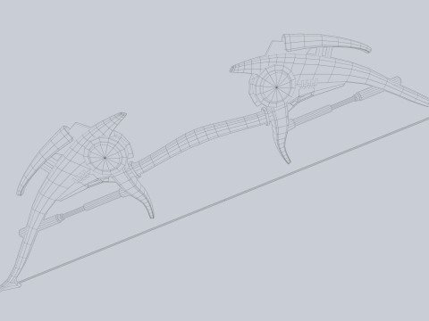 Scifi bow Modèle 3D