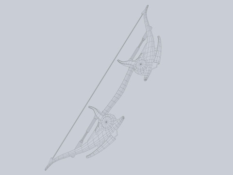 Scifi bow Modèle 3D
