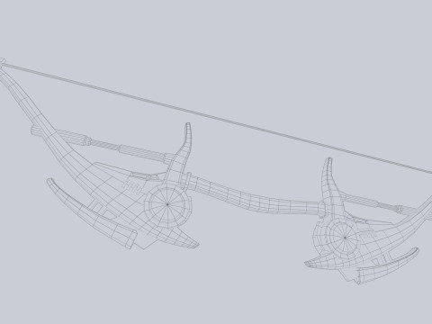 Scifi bow Modèle 3D