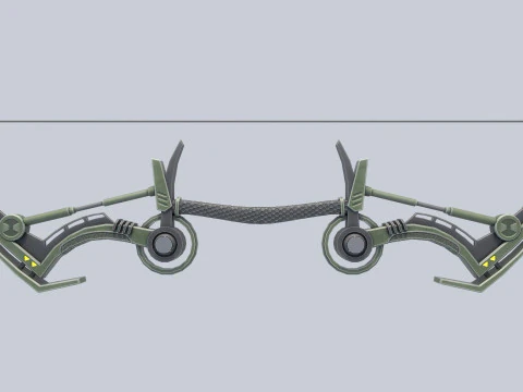 Arco de fic&ccedil;&atilde;o cient&iacute;fica Modelo 3D