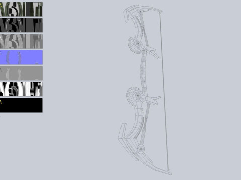 Scifi bow 3D Model