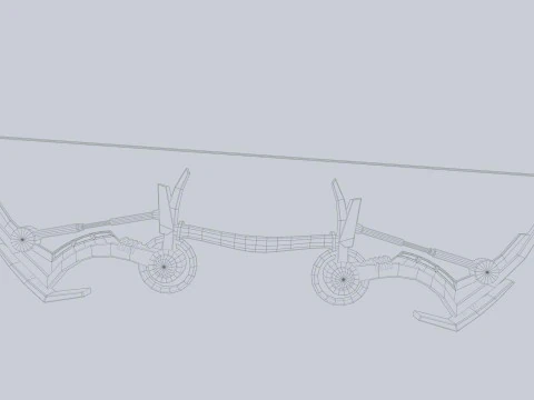 Arco de fic&ccedil;&atilde;o cient&iacute;fica Modelo 3D