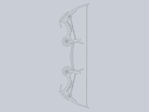 Scifi bow 3D Model