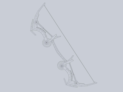 Scifi bow 3D Model