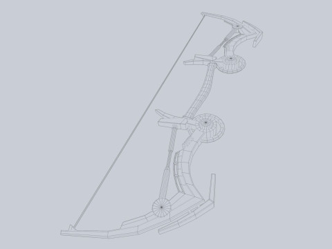 Scifi bow 3D Model