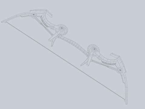 Scifi bow 3D Model