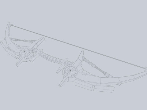 Scifi bow 3D Model