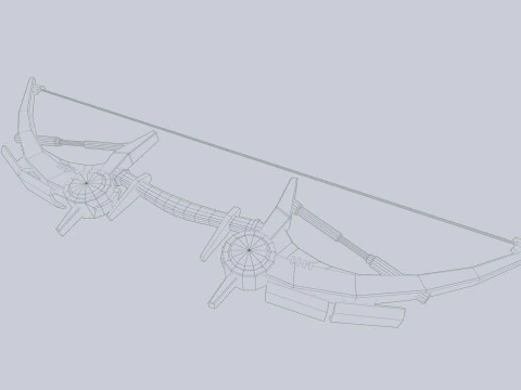 Arco fantascientifico Modello 3D