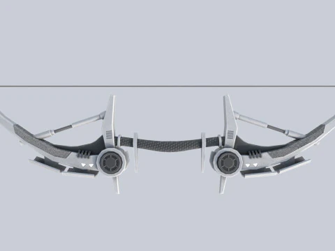 Arco fantascientifico Modello 3D