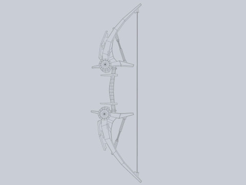 Scifi bow 3D Model