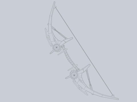Scifi bow 3D Model