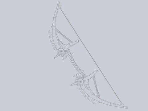 Arco fantascientifico Modello 3D