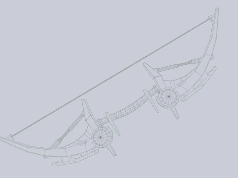 Arco fantascientifico Modello 3D